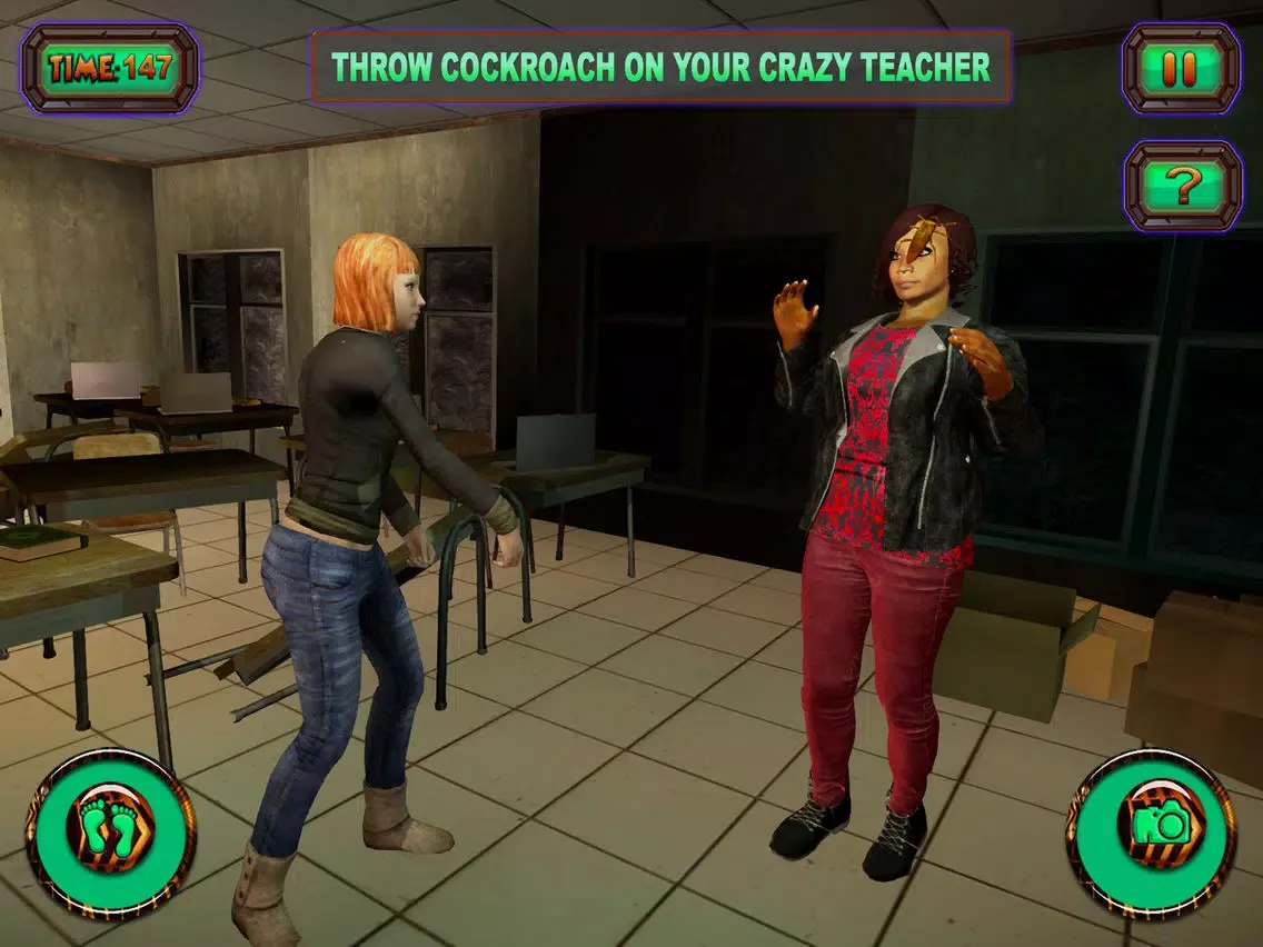 Neighbor’s Creepy Teacher iPad 应用截图