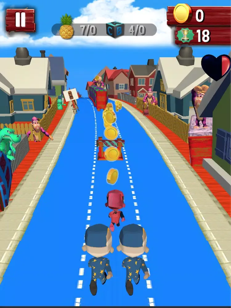 Captures d'écran de Super Hero Spider Running Man! iPad 