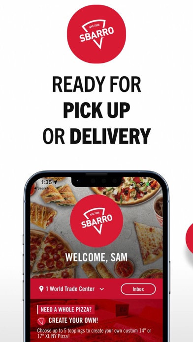 Sbarro سکرین شاٹس