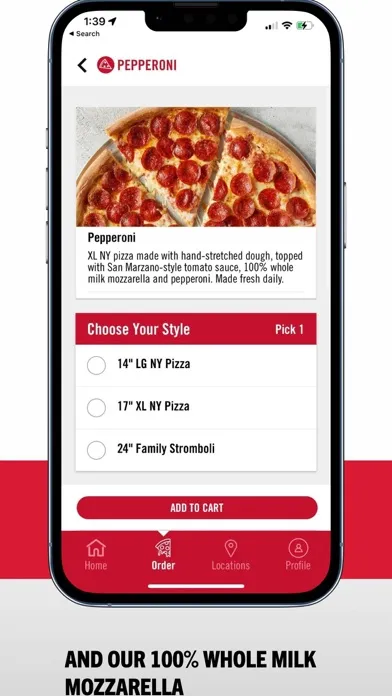 Tangkapan layar Sbarro