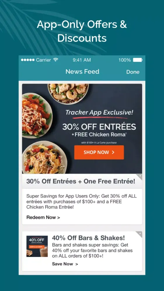 South Beach Diet Tracker Screenshots
