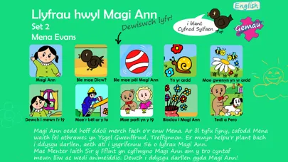 ภาพหน้าจอของ Llyfrau Hwyl Magi Ann Set 2