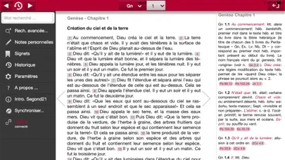 Screenshot di Bible d’étude Segond 21