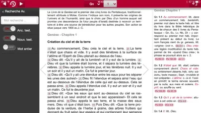 Screenshot di Bible d’étude Segond 21