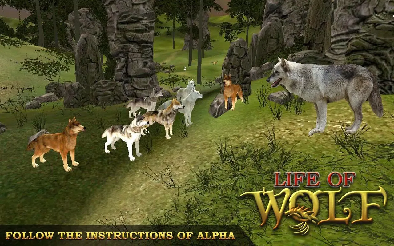 Wolf Life Simulator Screenshots
