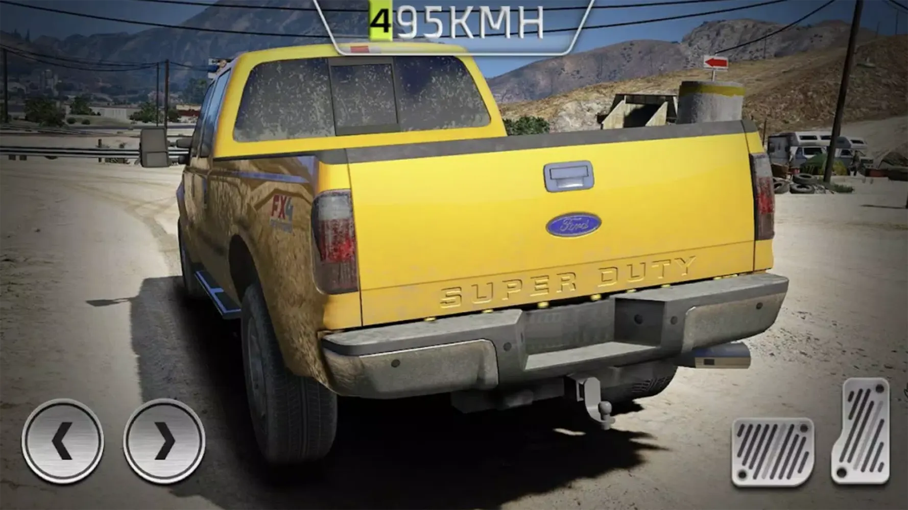 Capturas de tela do F250 Duty Pickup Driving Sim