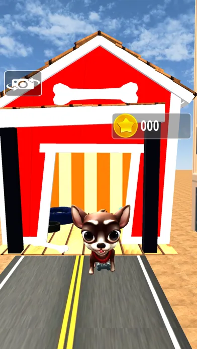 Skater dog traffic racing game स्क्रीनशॉट