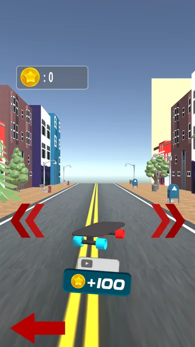 Skater dog traffic racing game स्क्रीनशॉट