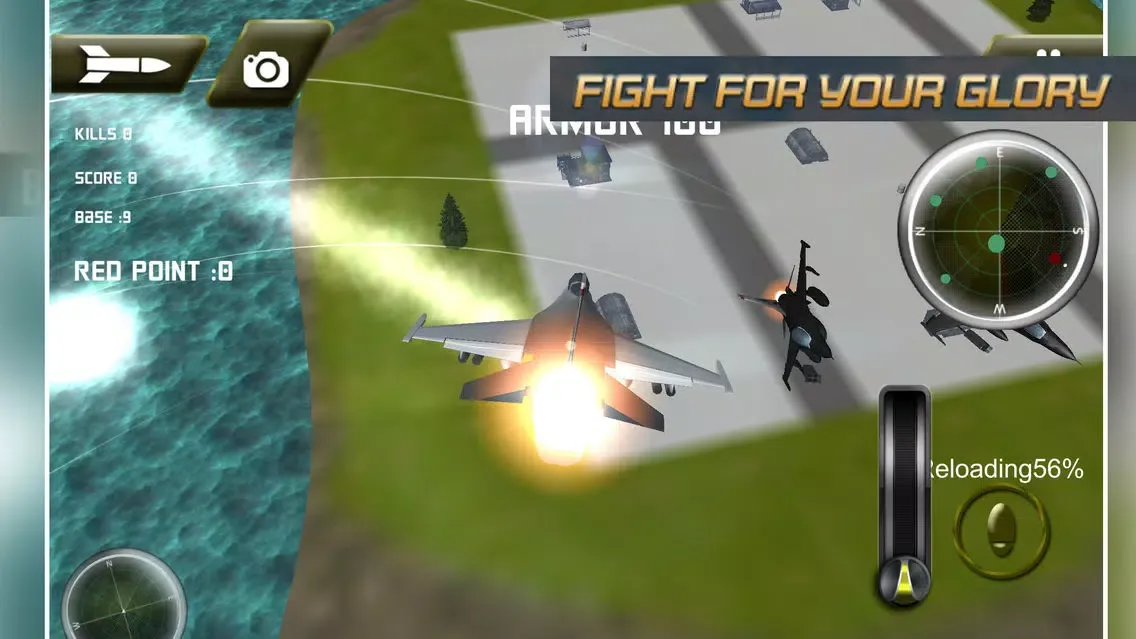 Jet Gunner Simulation Screenshots