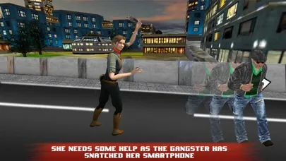 Street Gangsters Super Chase : stop criminals from stealing things from you and people应用截图