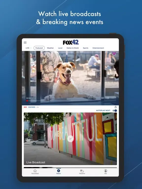 KPTM FOX 42 iPad  スクリーンショット