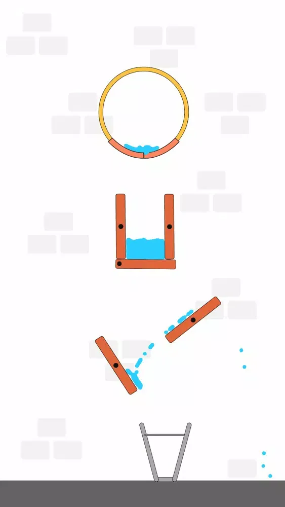 Capturas de tela do Water Bucket