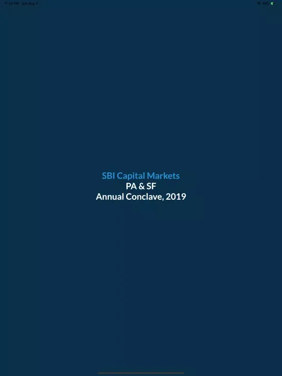 PA & SF Annual Conclave 2019 iPad  스크린샷