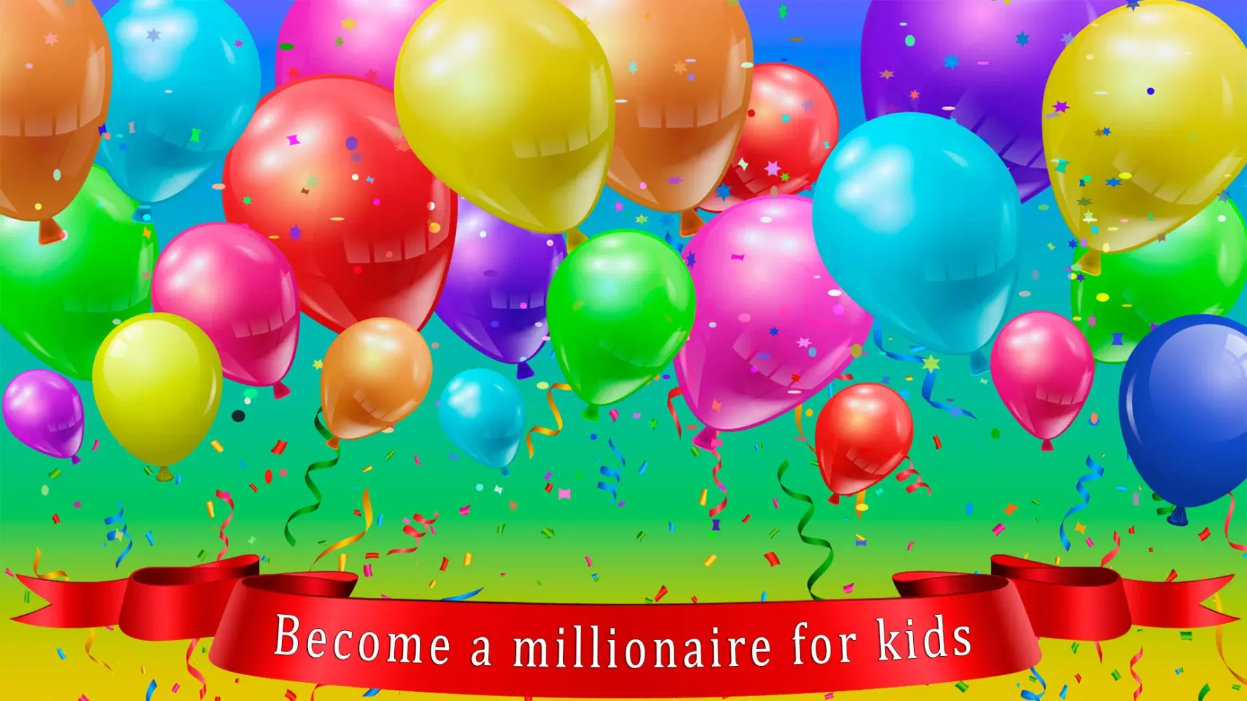 Captures d'écran de Kids Quiz Games: Millionaire