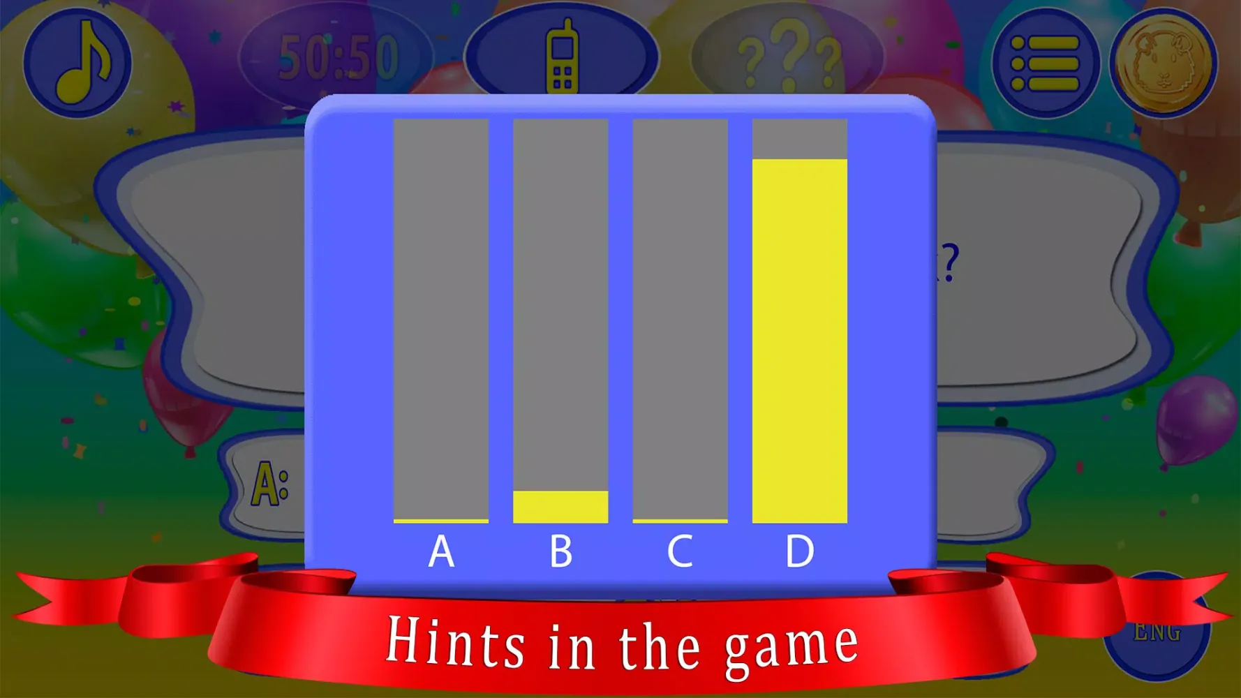 Captures d'écran de Kids Quiz Games: Millionaire