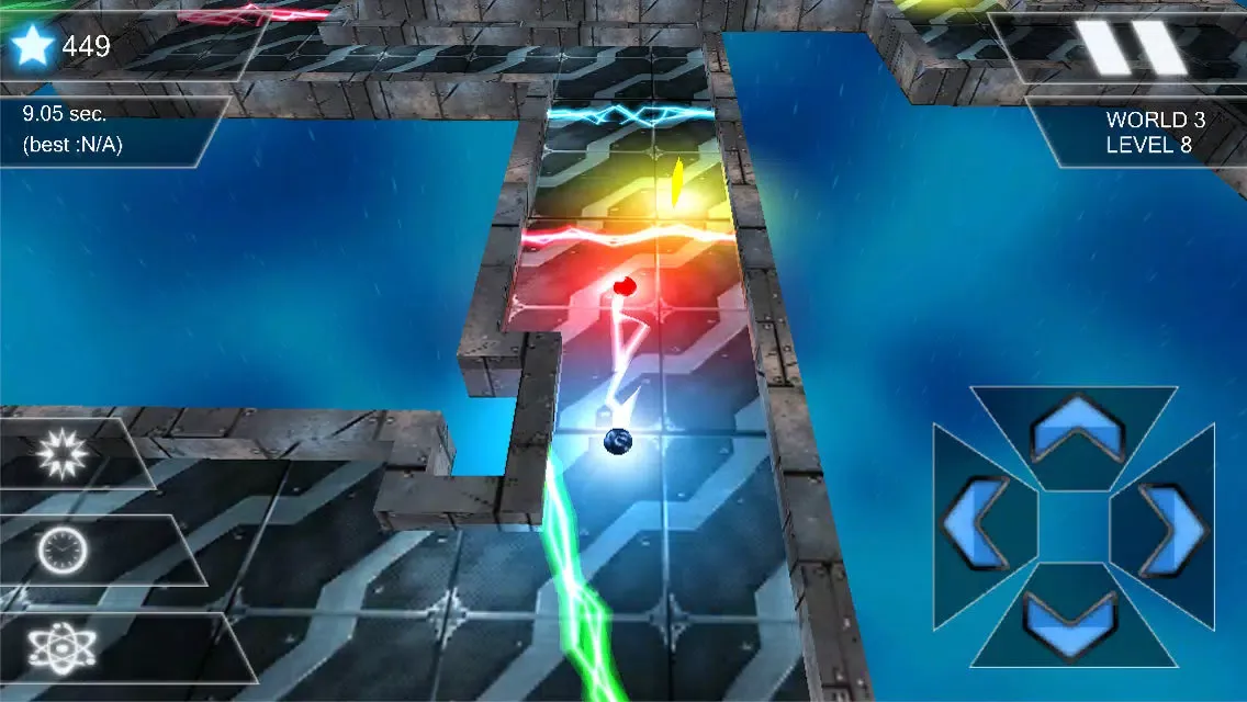 Capturas de tela do Drag The Ball 3D