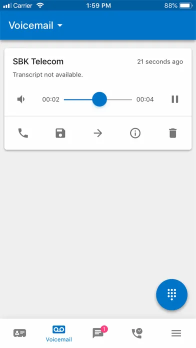 Tangkapan skrin SBK Mobile