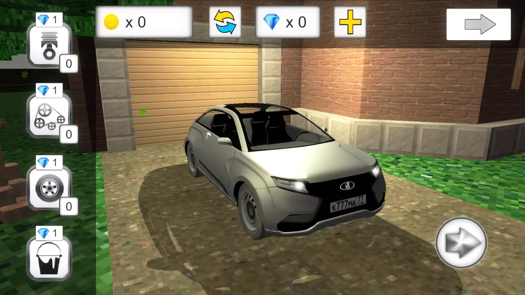 Steve Lada X-Ray Car Simulator Screenshots