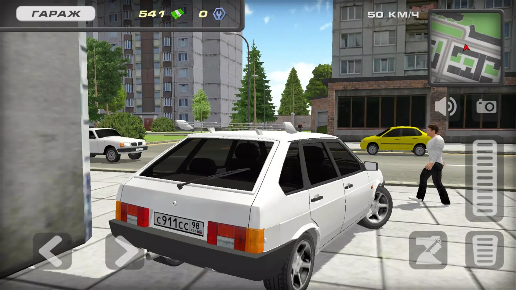 Captures d'écran de Lada 2109 Russian Car Driver