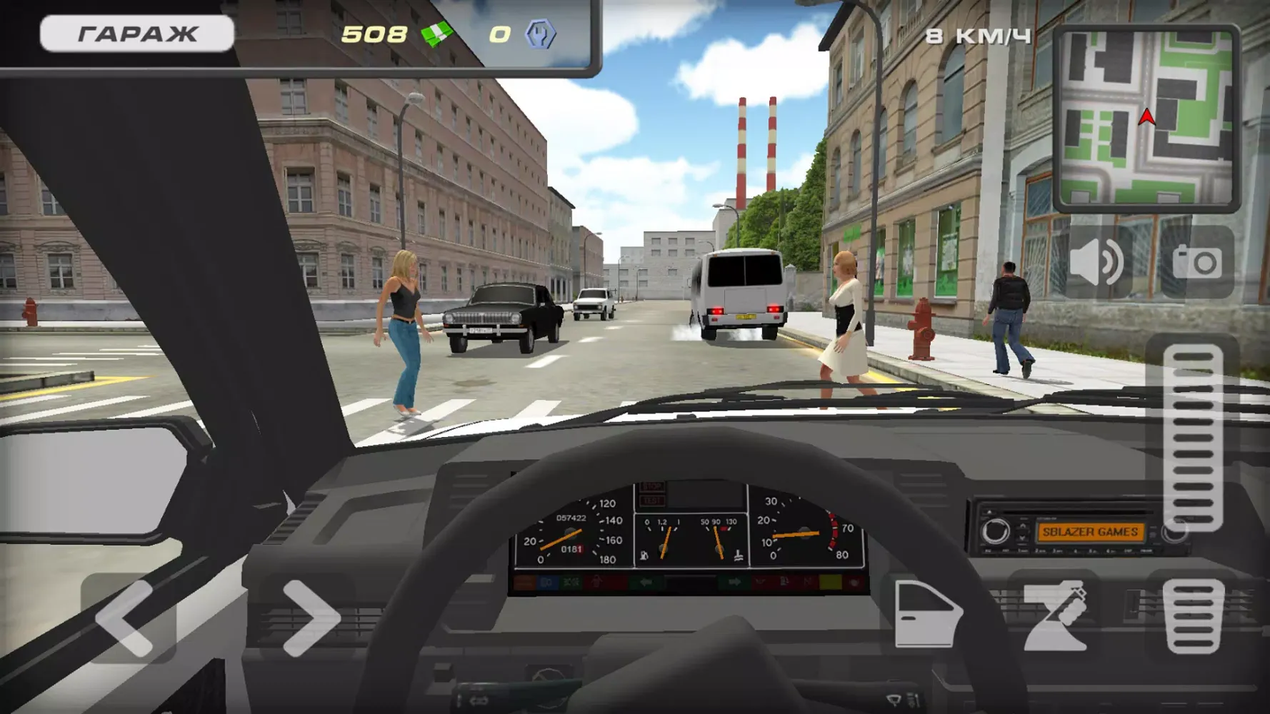 Captures d'écran de Lada 2109 Russian Car Driver