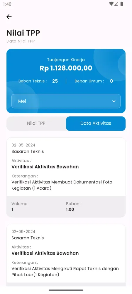E-Kinerja Klungkung Screenshots