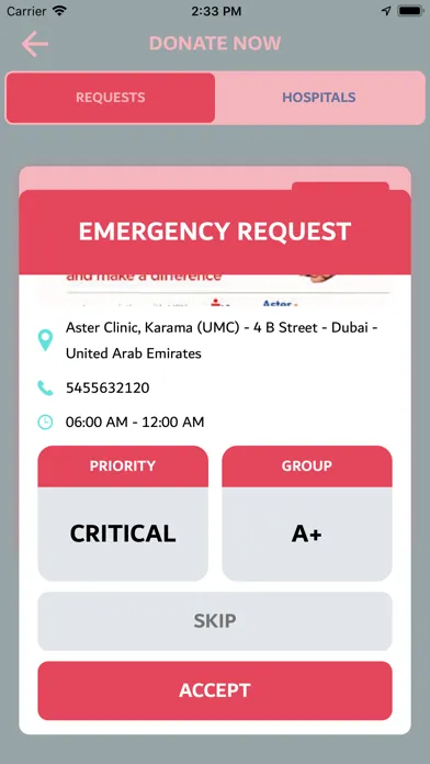 Smart Blood Donation App Ekran Görüntüleri