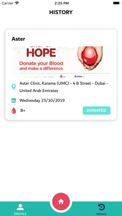 Smart Blood Donation App Ekran Görüntüleri