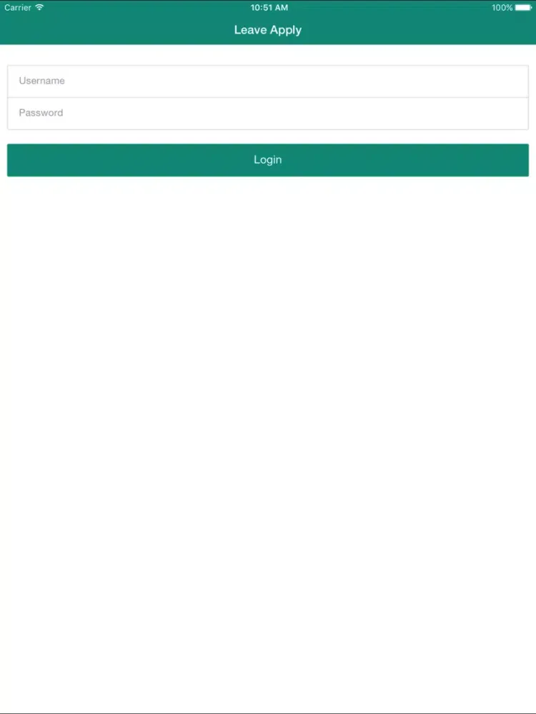 Tangkapan layar KCT Hostel App - Student iPad 