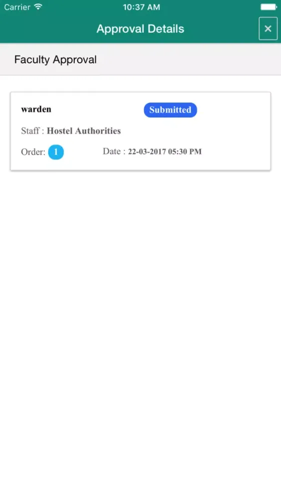 Tangkapan layar KCT Hostel App - Student