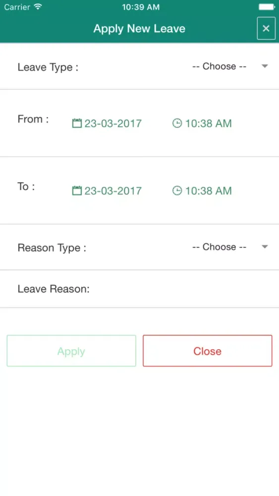 Tangkapan layar KCT Hostel App - Student