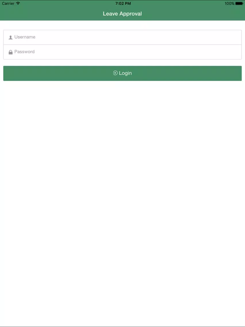 Ảnh chụp màn hình của KCT Hostel App - Faculty iPad 