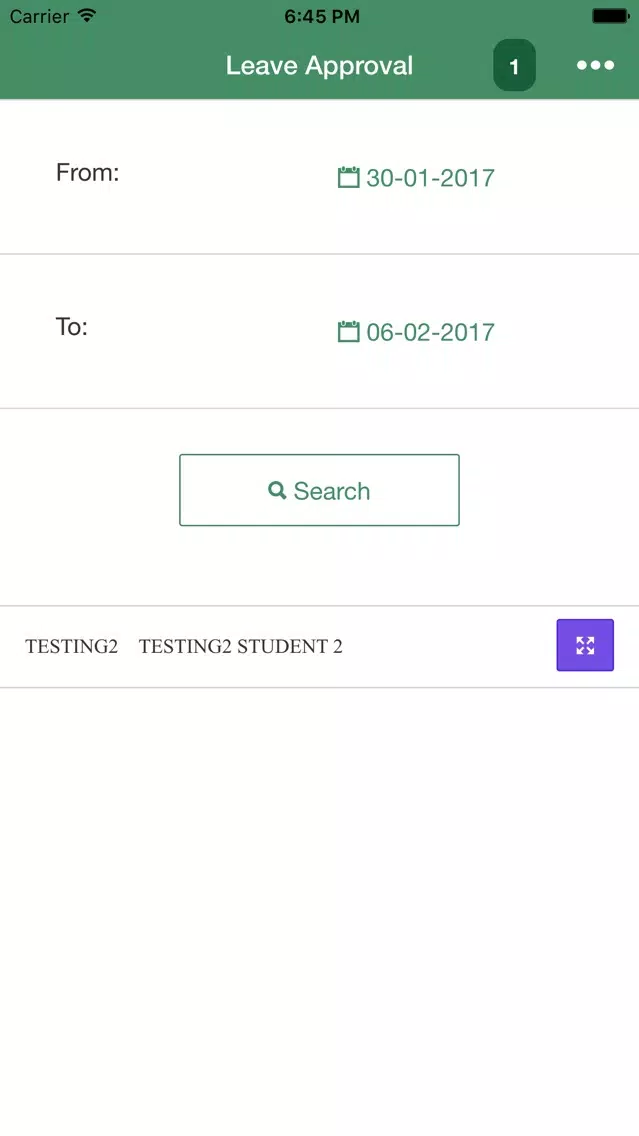 Ảnh chụp màn hình của KCT Hostel App - Faculty