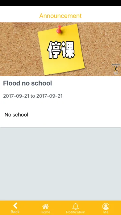 Capturas de tela do SBR School App