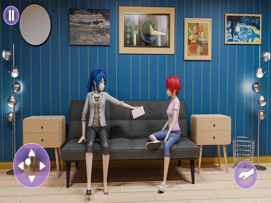 Anime Girl School Life iPad  स्क्रीनशॉट