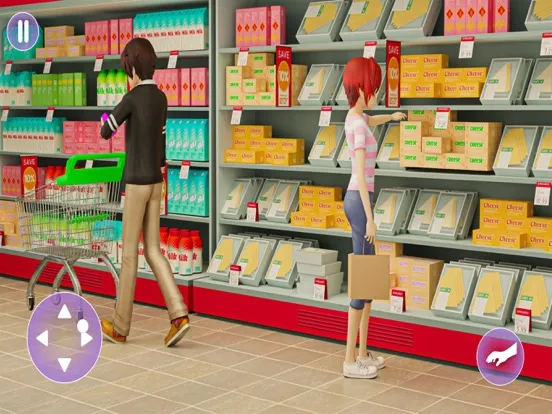 Anime Girl School Life iPad  स्क्रीनशॉट