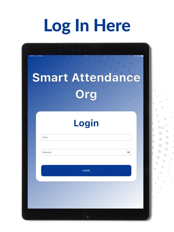 Captures d'écran de Smart Attendance SBS iPad 