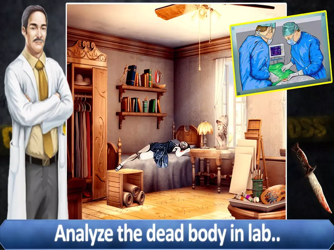 Crime Scene Investigation NewYork (Pro) - Department of Justice - CIA iPad 应用截图
