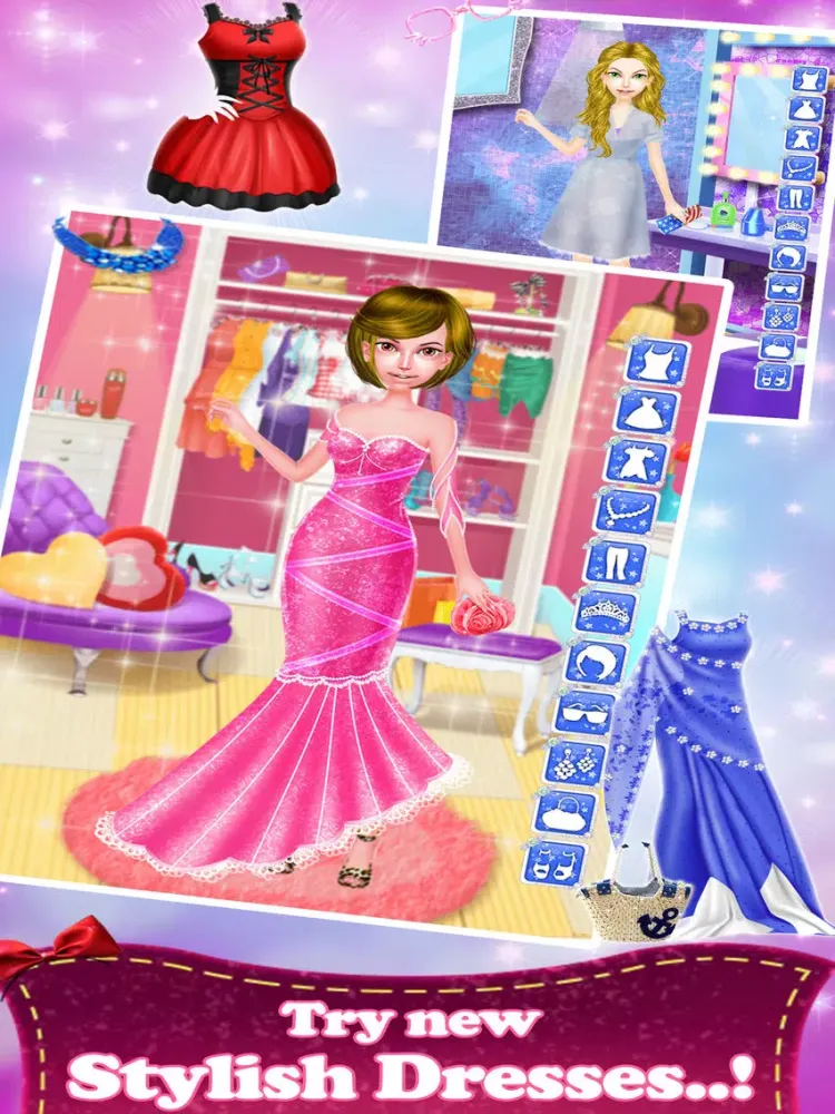 Royal Princess DressUp (Pro) - Sweet Girl iPad  Screenshots