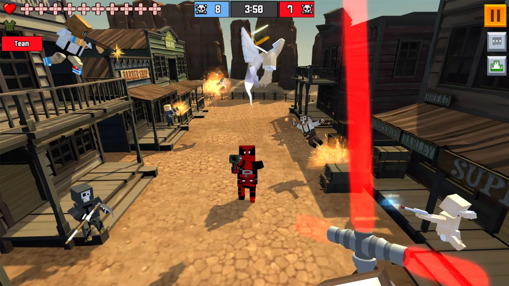Screenshot di Pixel Fury Classic FPS Shooter