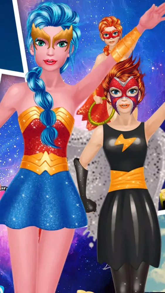 Скриншоты Super Power Girls DressUp (Pro) - Spartacus Princess - Adventure Game