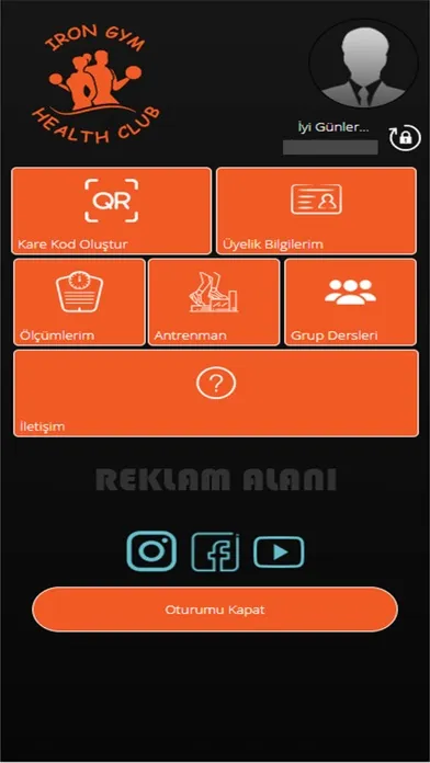 Iron Gym Health Club Ekran Görüntüleri
