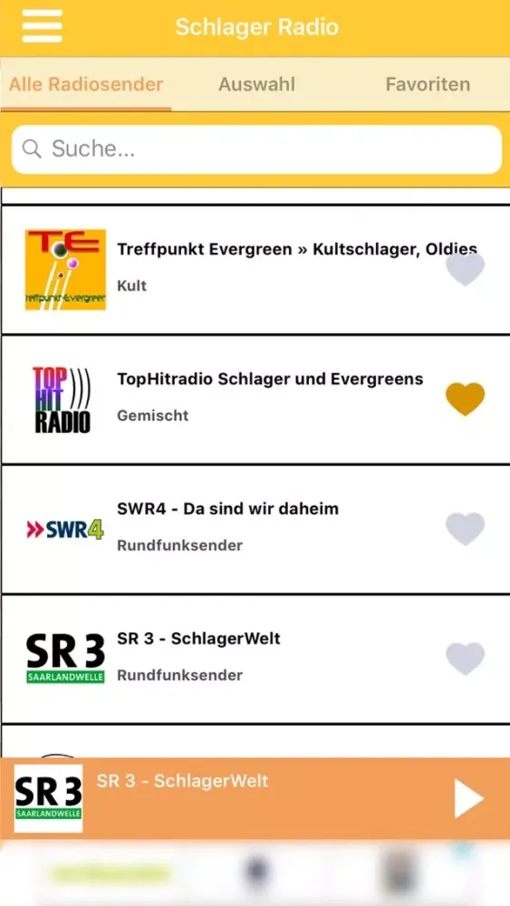 Schlager+Radio スクリーンショット