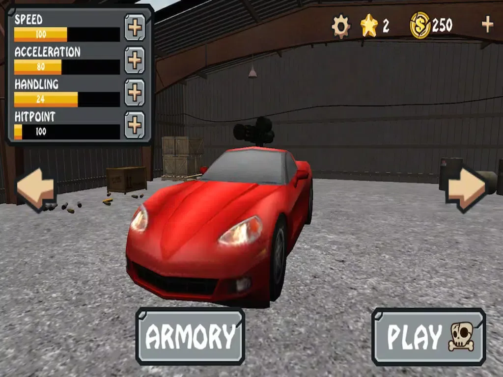 Battle Car Wreck - Vehicular Combat Action iPad 应用截图