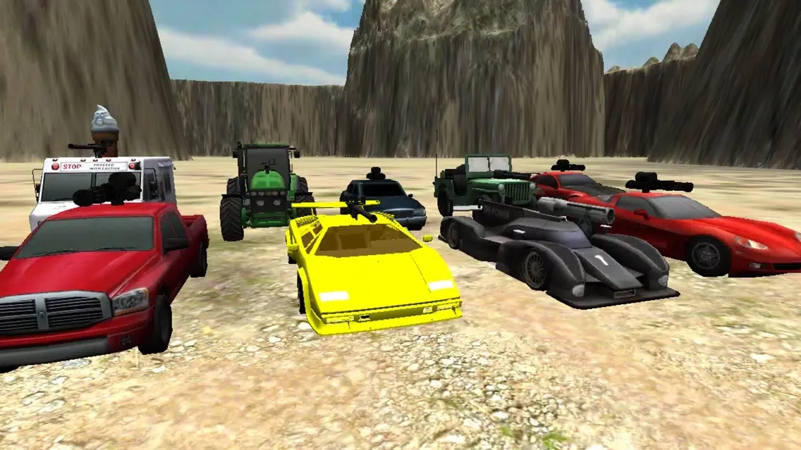 Battle Car Wreck - Vehicular Combat Action应用截图