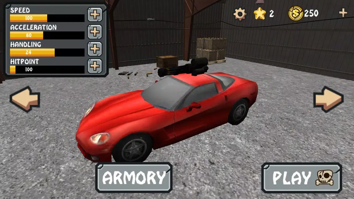 Battle Car Wreck - Vehicular Combat Action应用截图