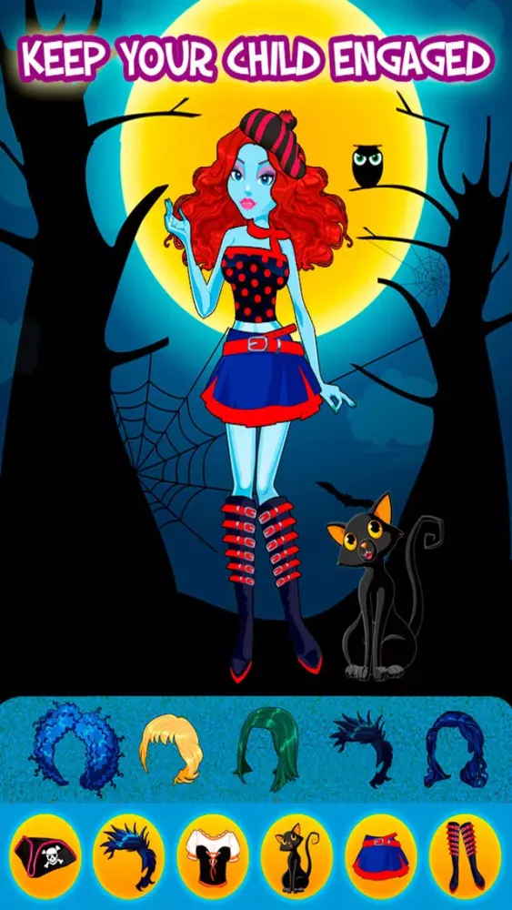 High Fashion BFF Monster Life Dress Up Design Game - Free App应用截图