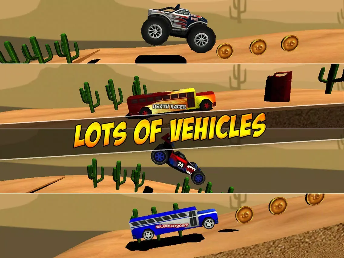 صور Ultimate 3D Extreme Monster Trucks Hill Climbing Game iPad 