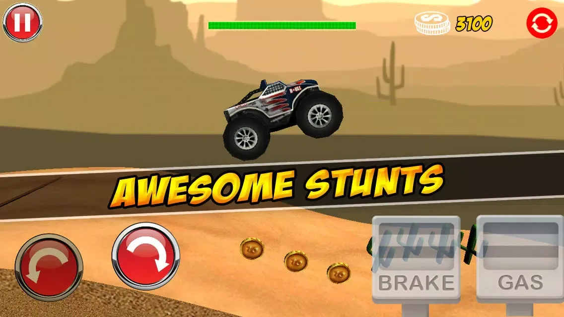 صور Ultimate 3D Extreme Monster Trucks Hill Climbing Game