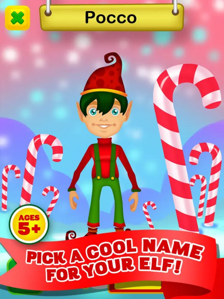 Name My Santas Amazing Little Helper North Pole Magic Builder Elf Design Game - Free App iPad  Ekran Görüntüleri