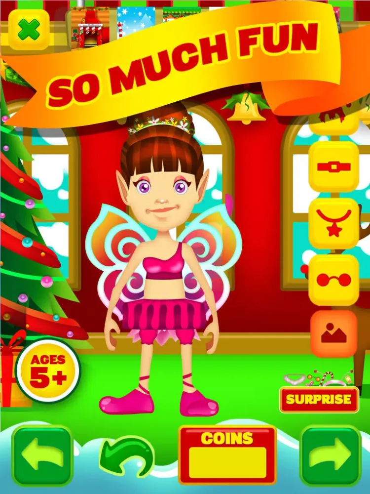 Name My Santas Amazing Little Helper North Pole Magic Builder Elf Design Game - Free App iPad  Ekran Görüntüleri